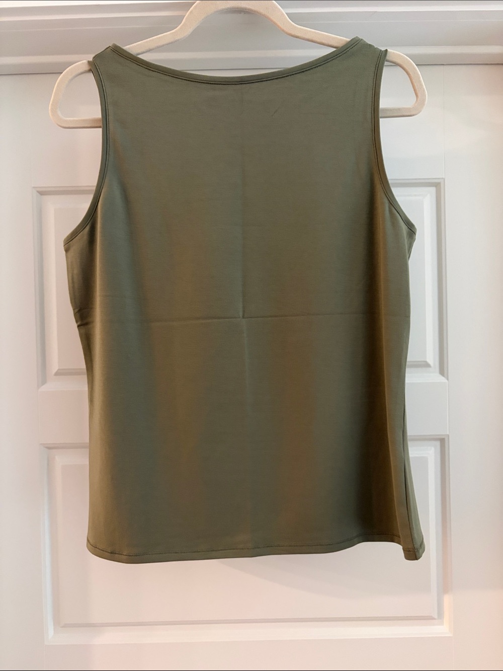 Everlane The Form Boatneck Tank - Lichen Green L | Never Worn | NWT